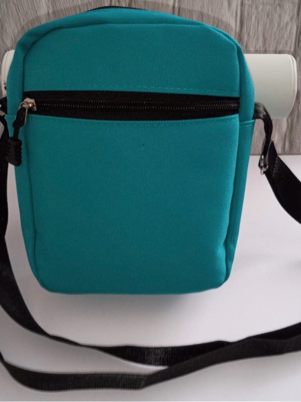Minimalist styler Teal Crossbody Shoulder Bag - Casual Everyday Carry
